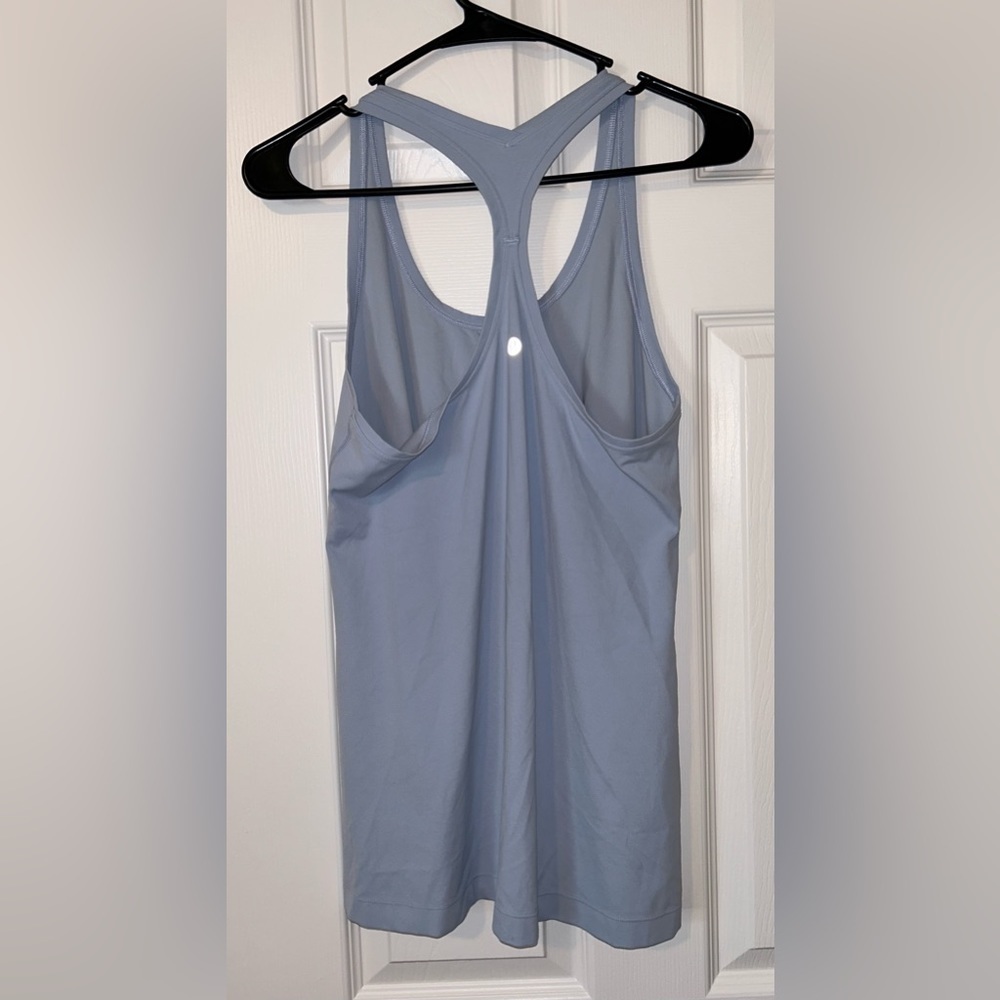 Lululemon Light Blue Cool Racerback Tank - Picture 2 of 5